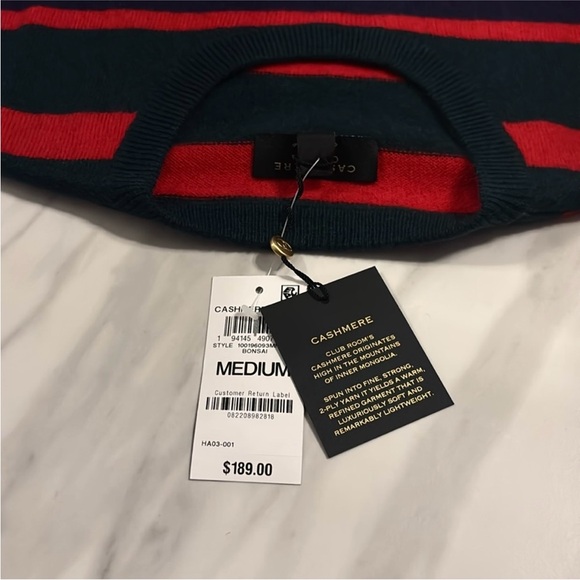 Men’s Club Room Camo Cashmere Sweater - Picture 3 of 4